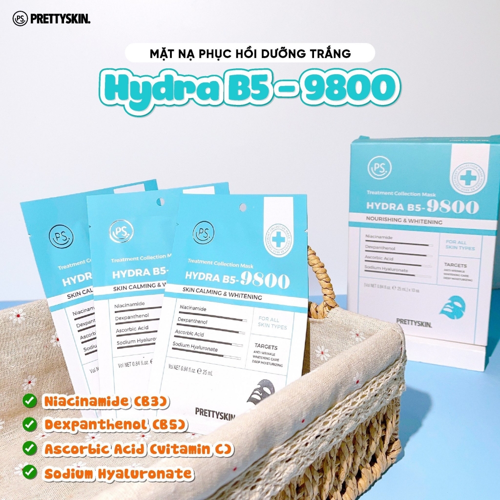 MẶT NẠ B5 - Prettyskinl - 10miếng-hàn