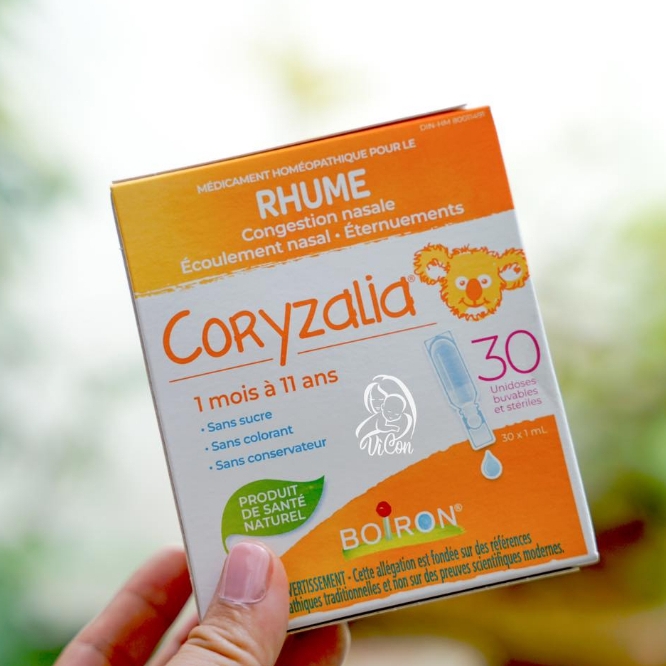 Muối uống vi lượng Coryzalia Canada 30x1ml