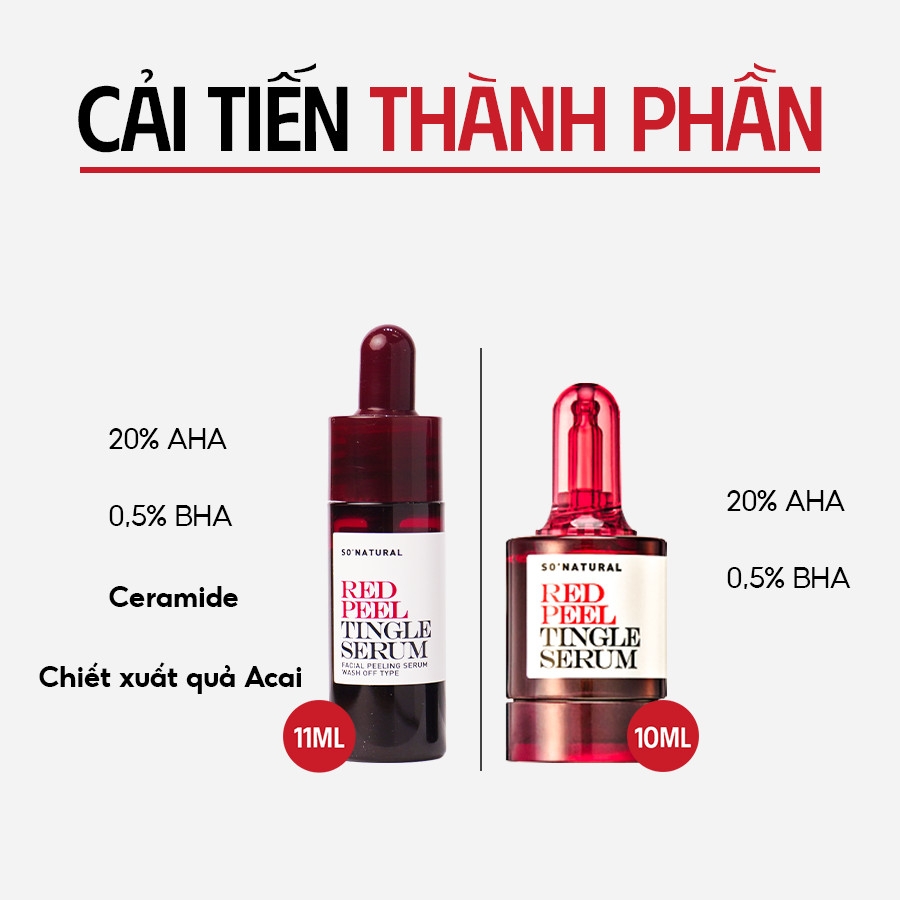 Tinh chất Thay da sinh học Red Peel Tingle Serum - 35ml-hàn