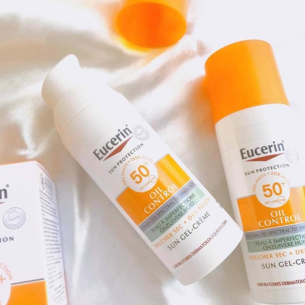 Kem Chống Nắng Eucerin Cho Da Nhờn & Mụn 50ml-đức
