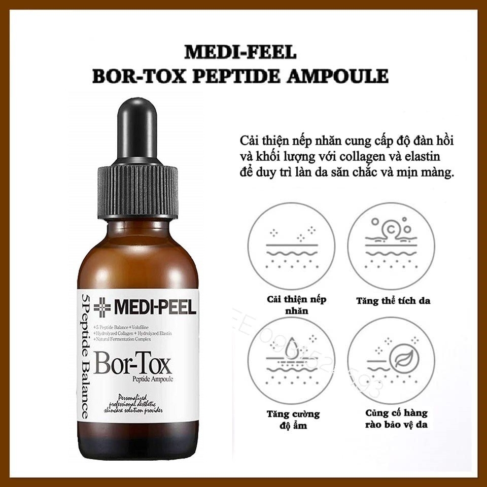 Tinh Chất Dưỡng Da Medi Peel - Bortox (Màu ĐEN)