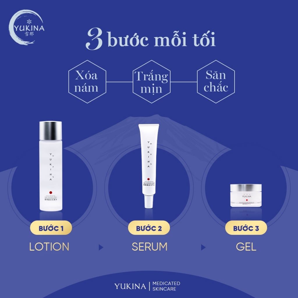 BỘ DƯỢC PHẨM TRỊ NÁM YUKINA CÓ GÌ ĐẶC BIỆT