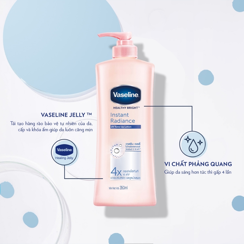 Sữa dưỡng thể Vaseline - Dạng Chai-thái lan