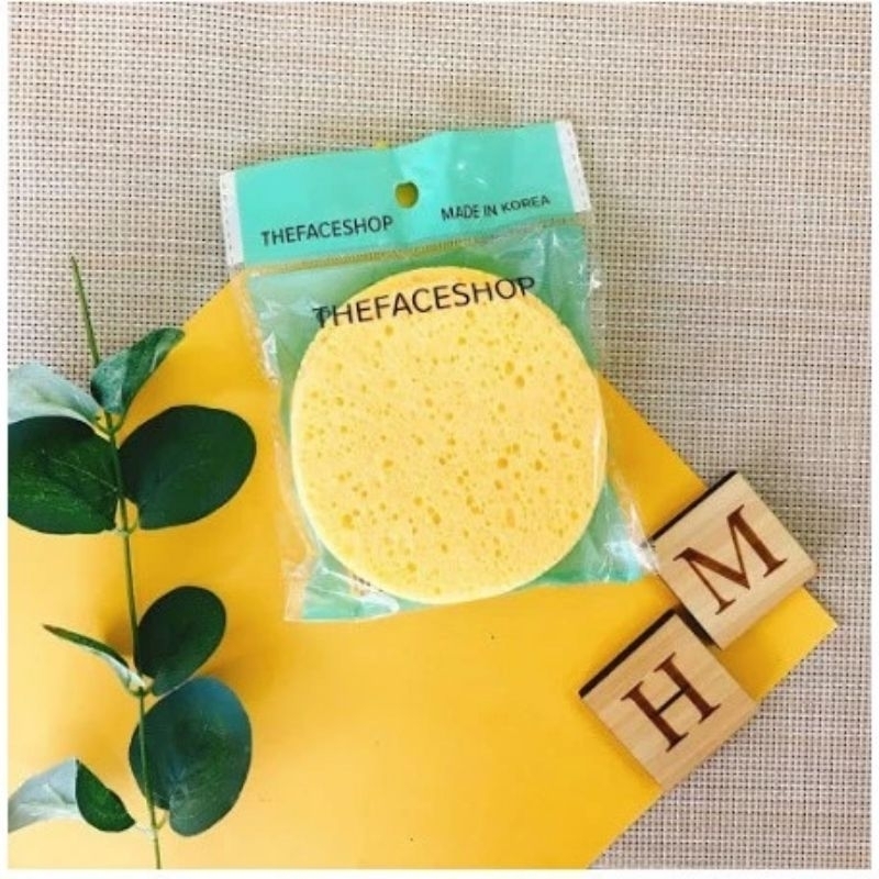 Mút rửa mặt The Face Shop- 2 miếng-HÀN