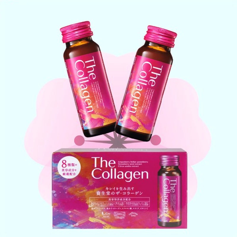 Nước uống The Collagen Nhật Bản ( Hộp màu đỏ)-nhật