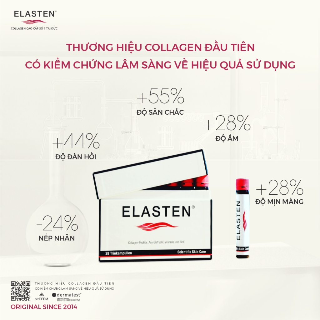 Collagen uống Elasten 28 ống-đức