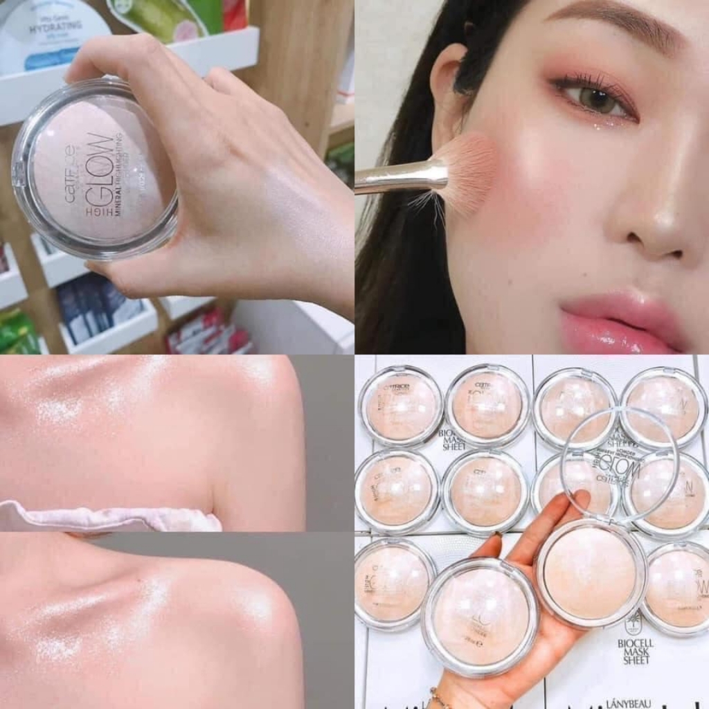 Phấn bắt sáng catrice High Glow Mineral Highlighting Powder-đức