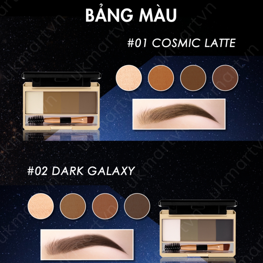 Bột tán chân mày NONGCHAT BROWIT - 4 màu-HÀN