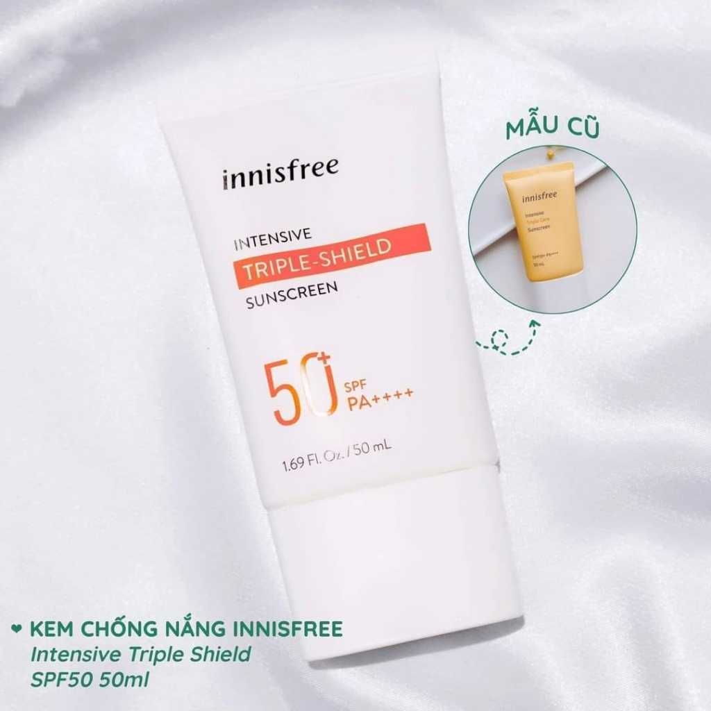 Kem chống nắng Innisfree - Triple Shield 50ml-HÀN