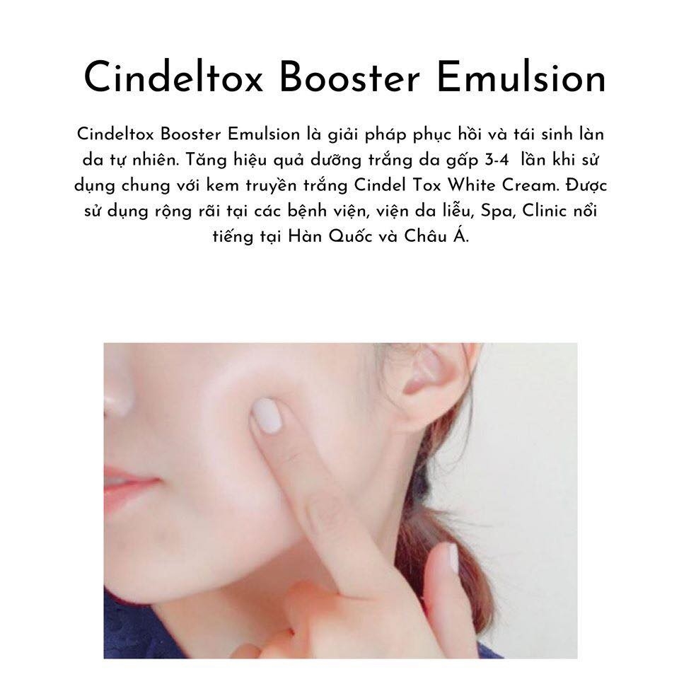 Nhũ Tương Tái Tạo Da - CINDEL TOX