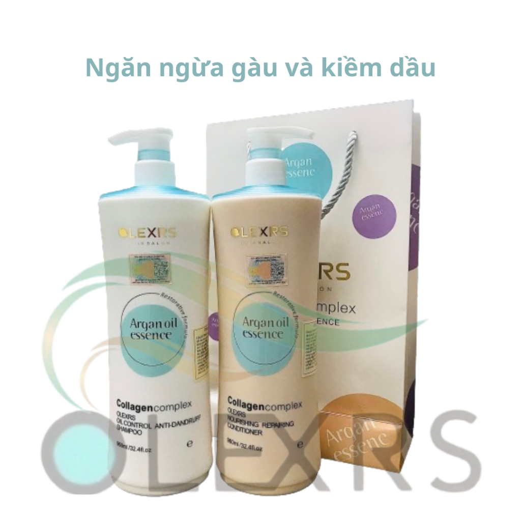 2024 CẶP OLEXRS GỘI + XẢ TO 960ml-anh