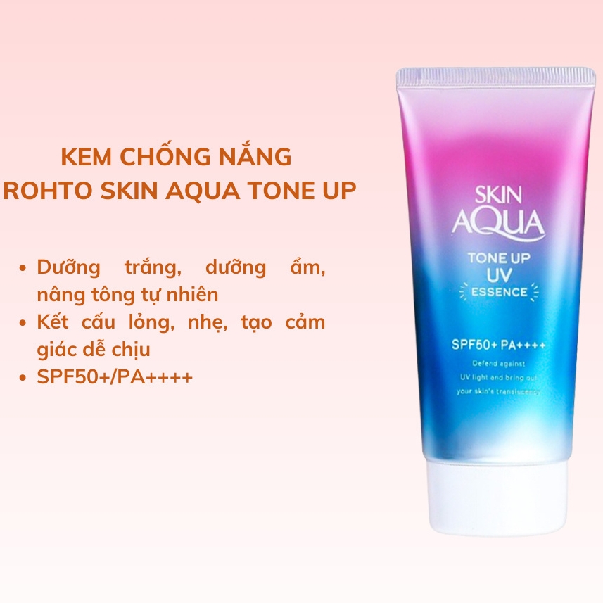 KEM CHỐNG NẮNG SUNPLAY SKIN AQUA TONE UP UV ESSENCE