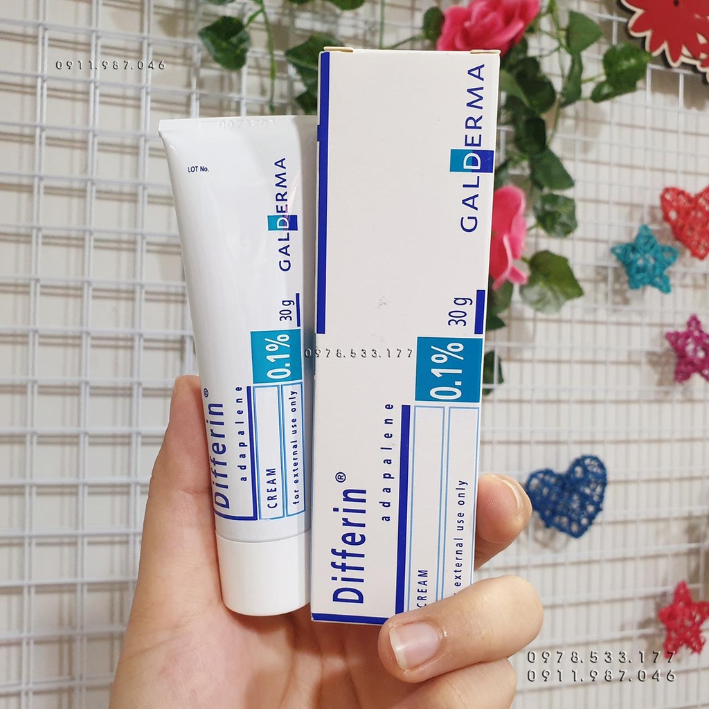 Kem trị mụn Differin Adapalene Cream-canada