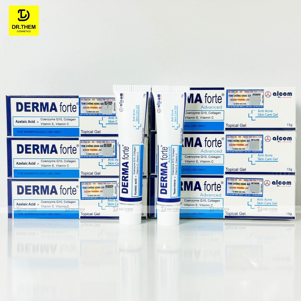 Gel Trị Mụn Thâm Derma Forte - 15g -vn