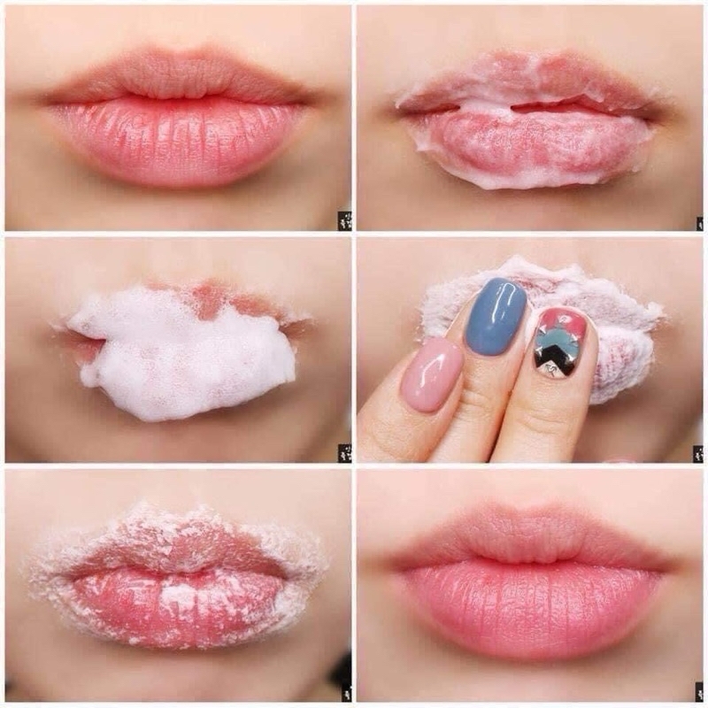 Tẩy tế bào chết môi Unpa Bubi bubi-hàn