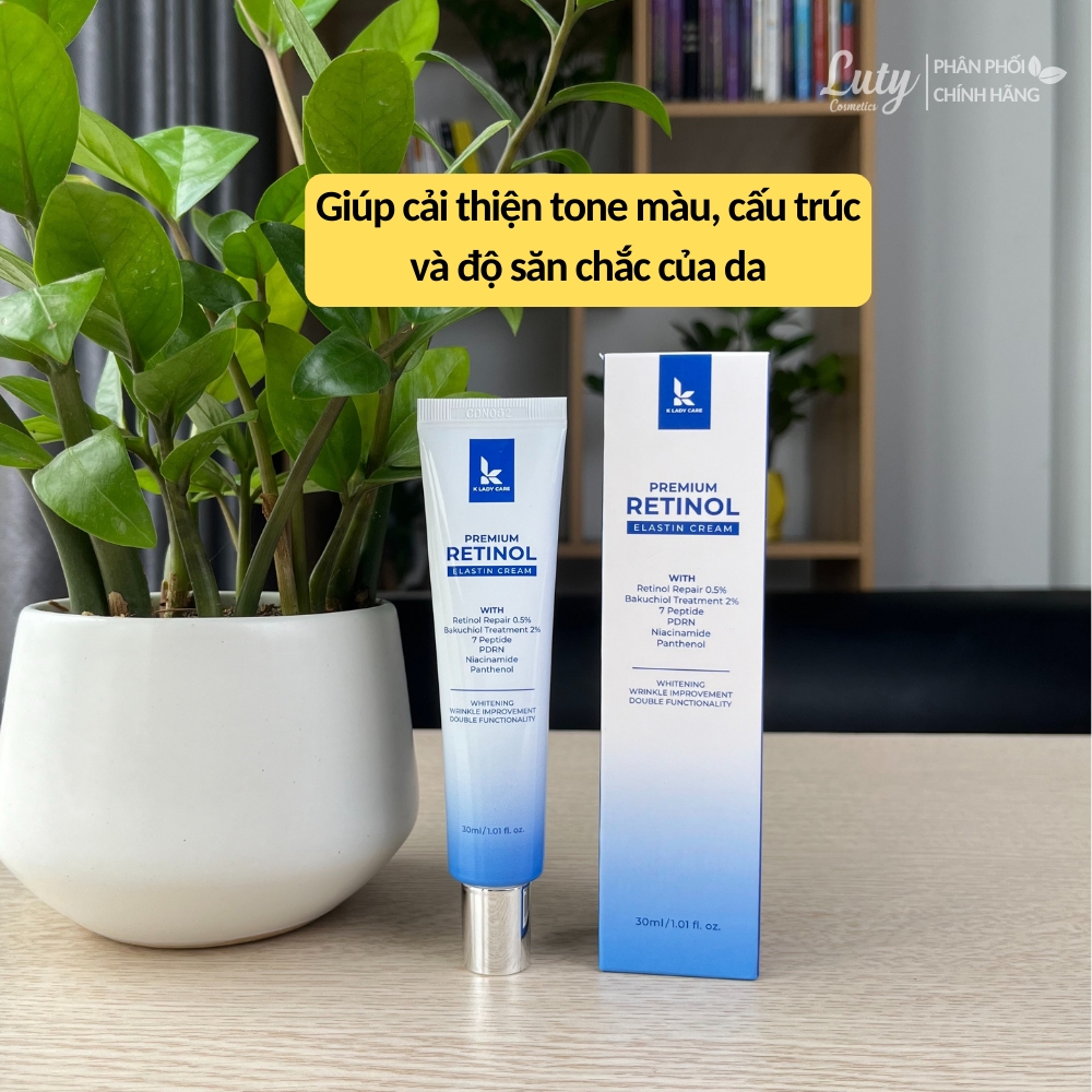 Kem Retinol K Lady Care 0.5% - 30ml ( màu trắng xanh)-hàn
