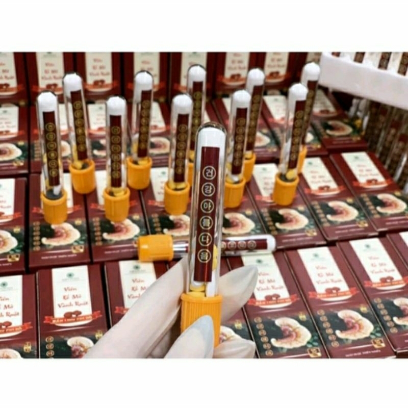 Viên xổ mỡ đêm nấm linh chi đỏ