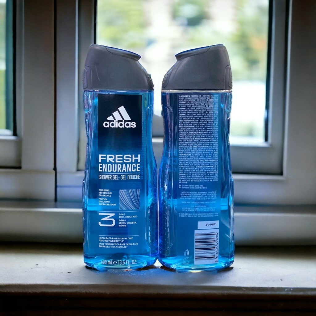 Dầu gội sữa tắm sữa rửa mặt Adidas 3 trong 1 tắm gội toàn thân 400ml Châu Âu