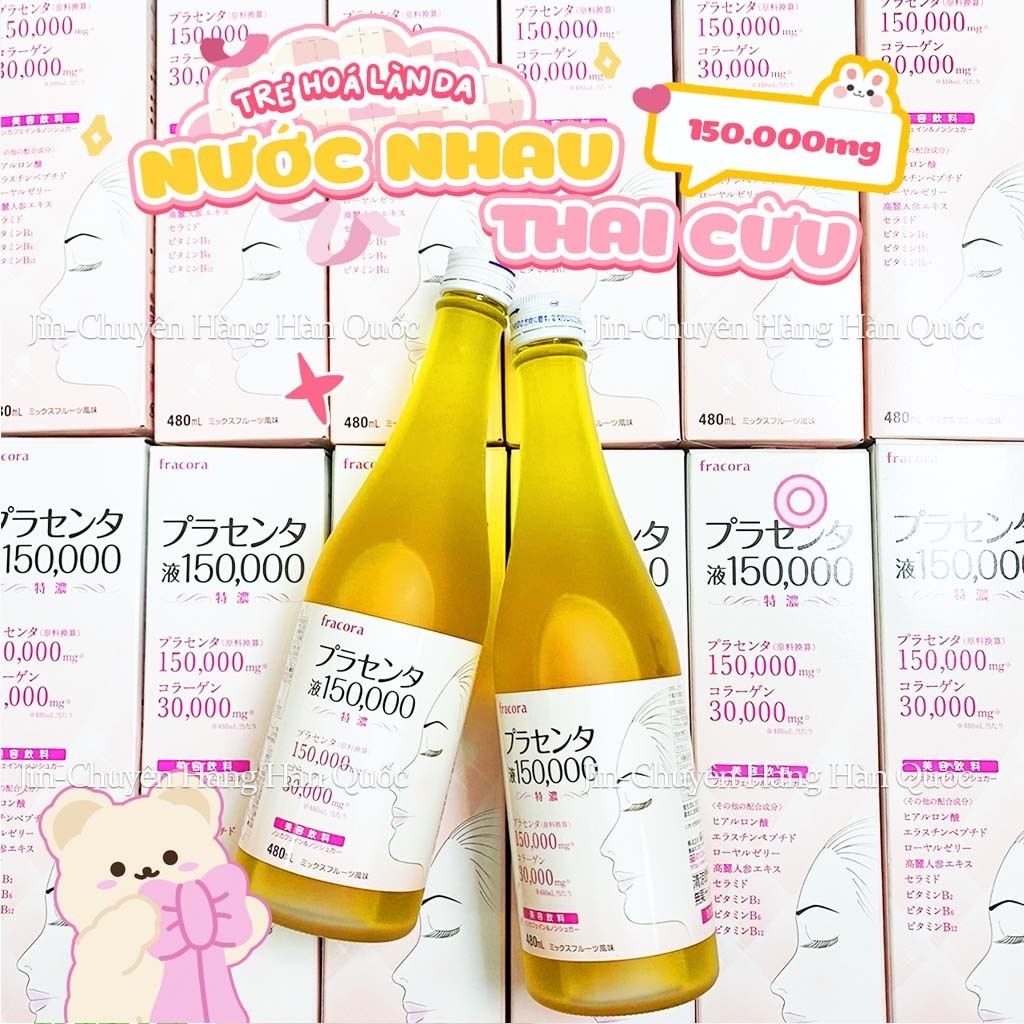 Nước Uống Nhau Thai Cừu FRACORA PLACENTA Nhật Bản