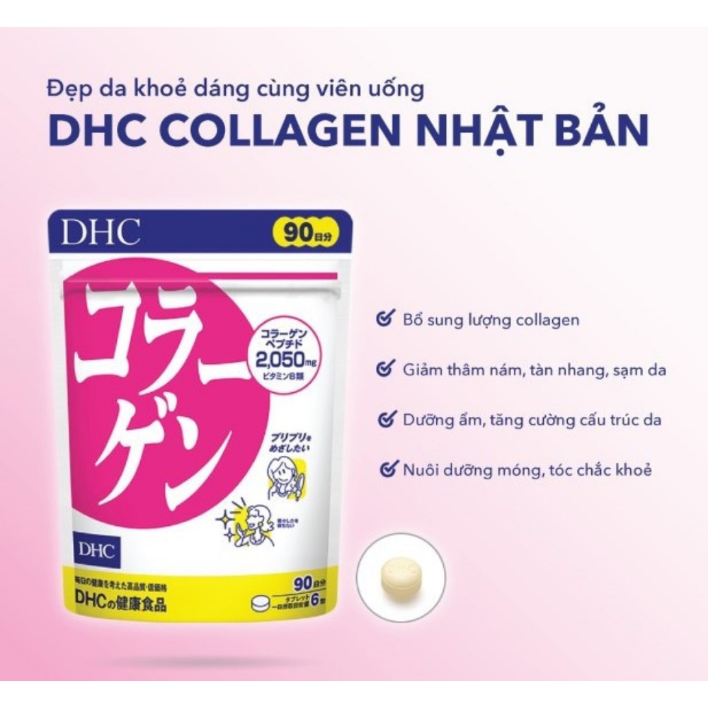 Viên uống DHC Collagen Nhật 360 viên