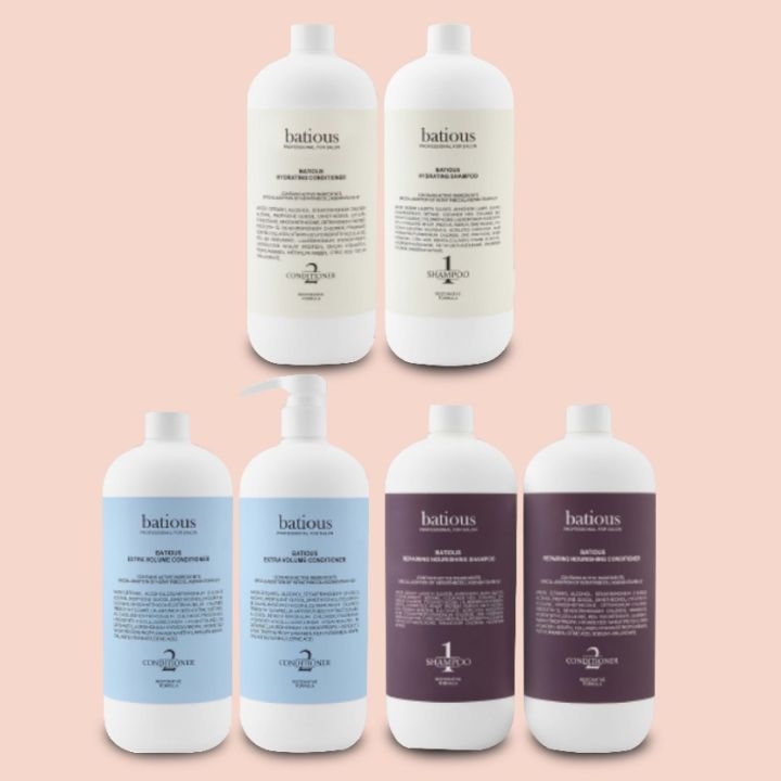 Cặp Dầu Gội Xả Batious -960ml Ngăn Ngừa Giảm Rụng Tóc. Dầu Gội Xả Mượt Tóc, Nhanh Mọc Tóc Nhanh-uk