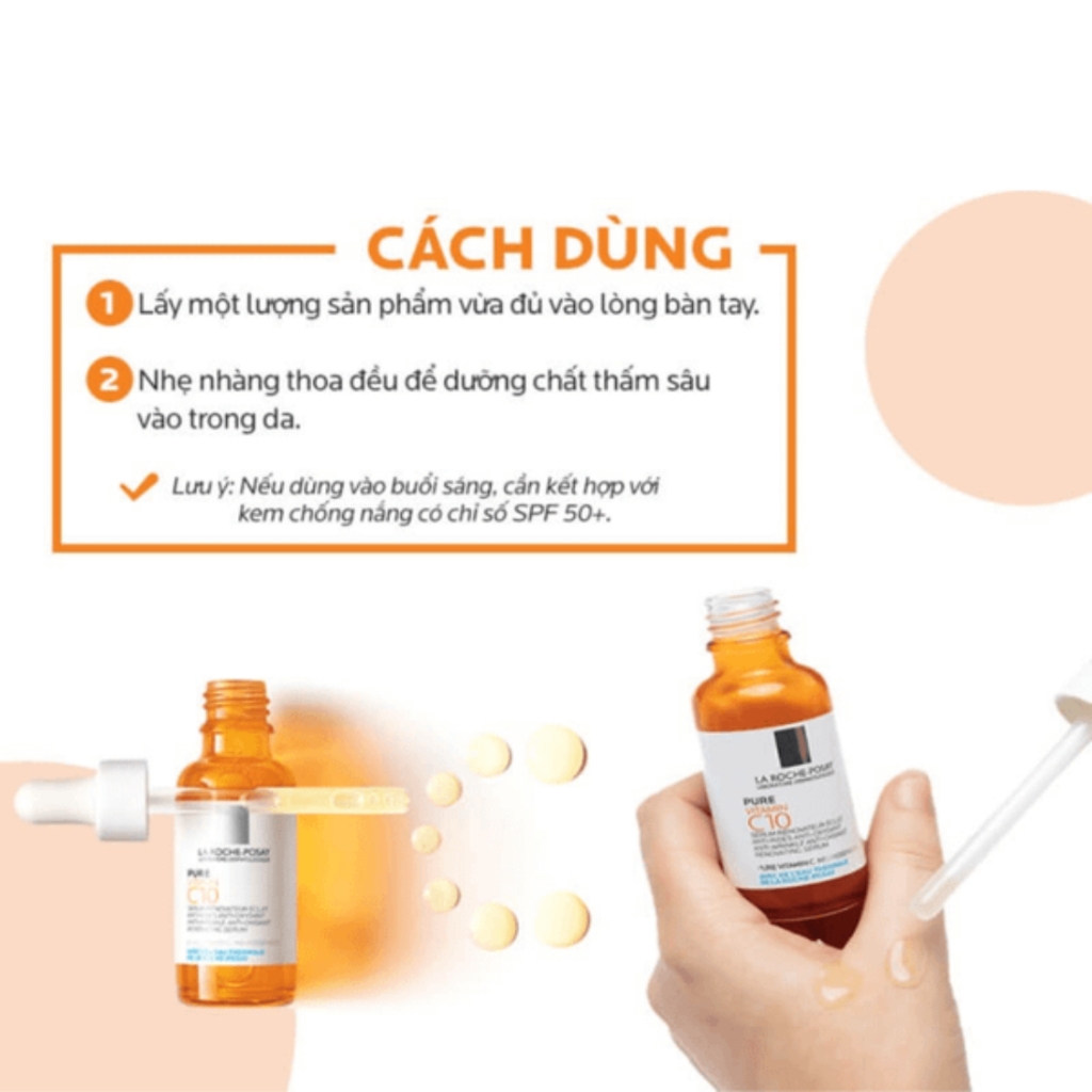 Tinh chất LaRoche-Posay PURE VITAMIN C10 - 30ML