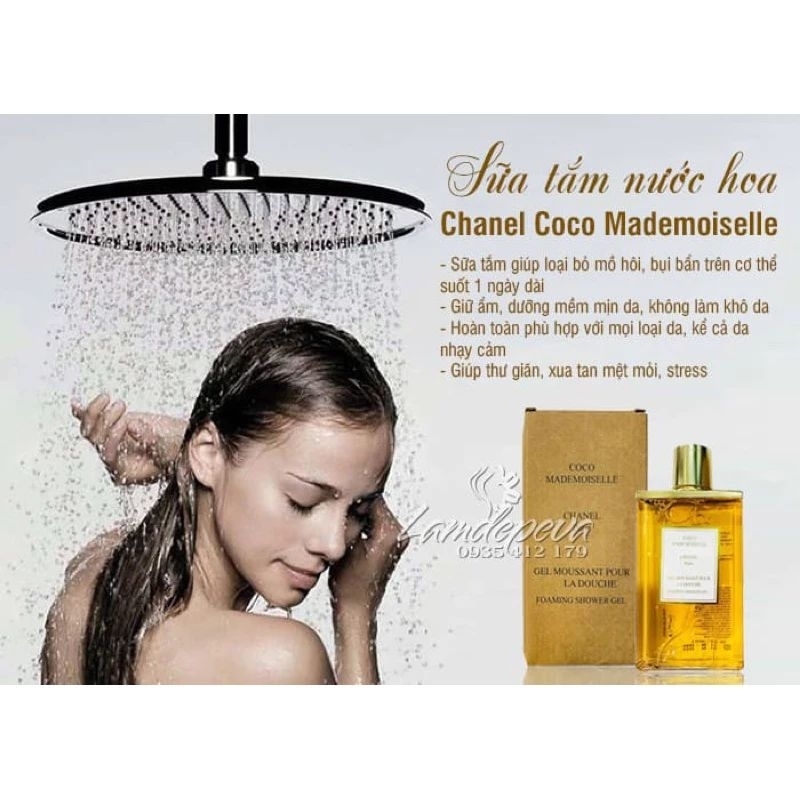 Sữa Tắm Hương Nước Hoa Dubai Coco Mademoiselle -400ml (Hàng Chuẩn)