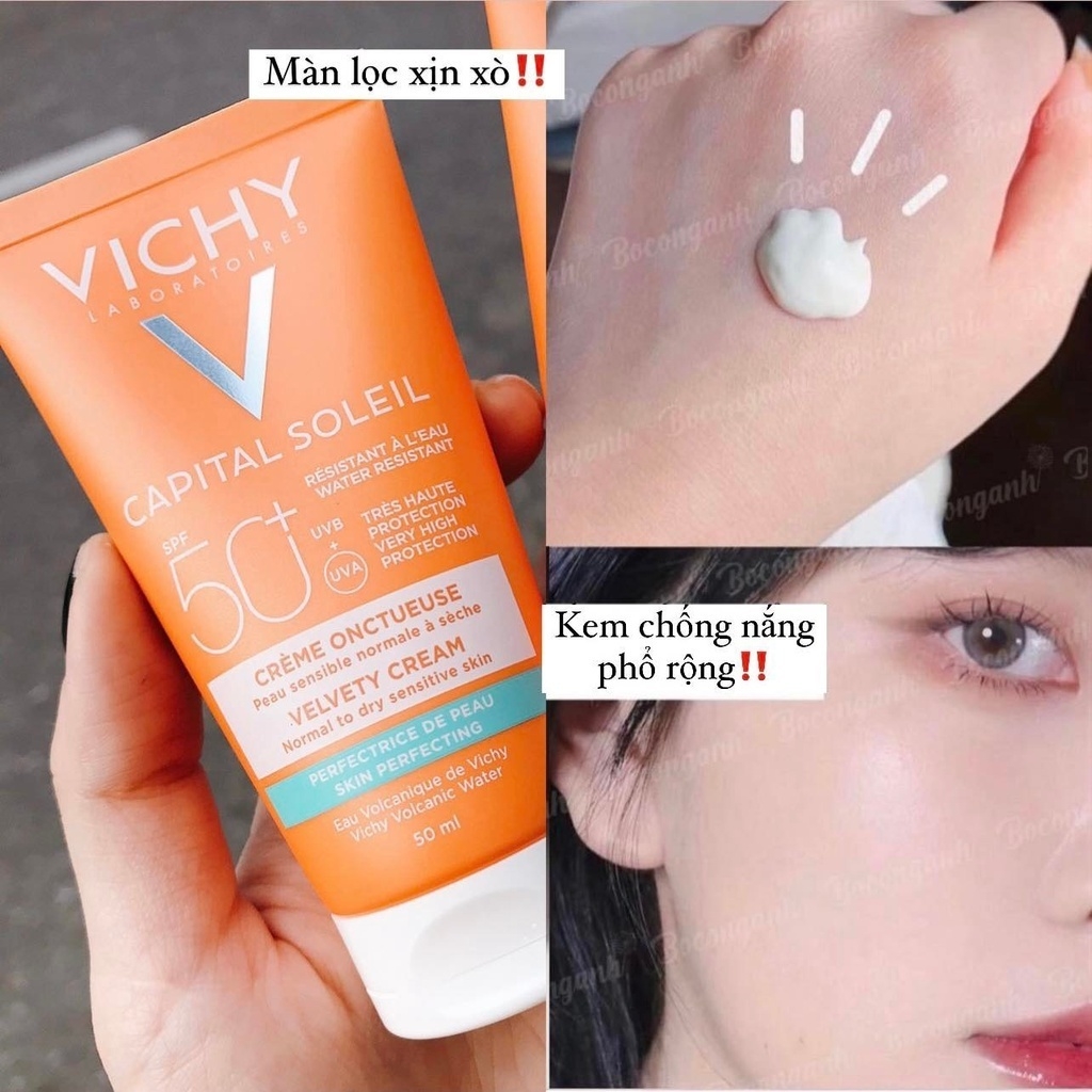 Kem chống nắng Vichy- DA KHÔ Pháp 38-pháp