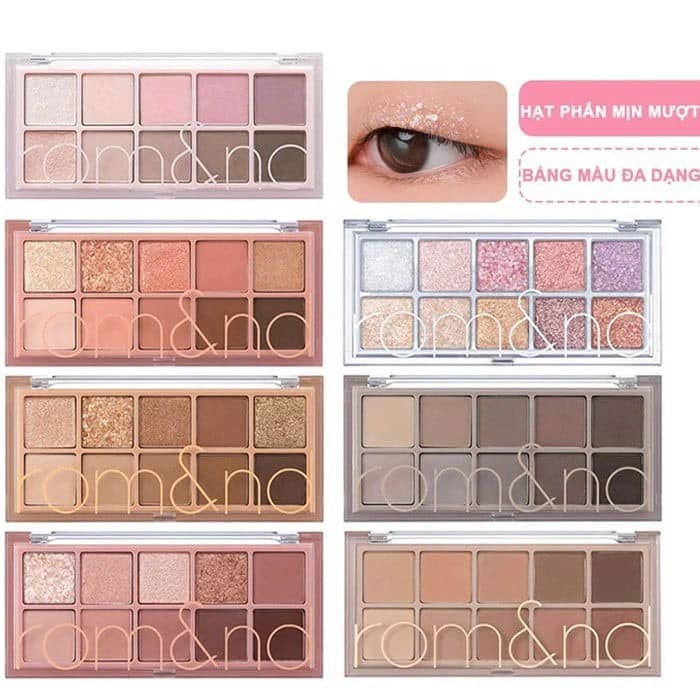 Bảng Phấn Mắt 10 Ô Romand-HÀN