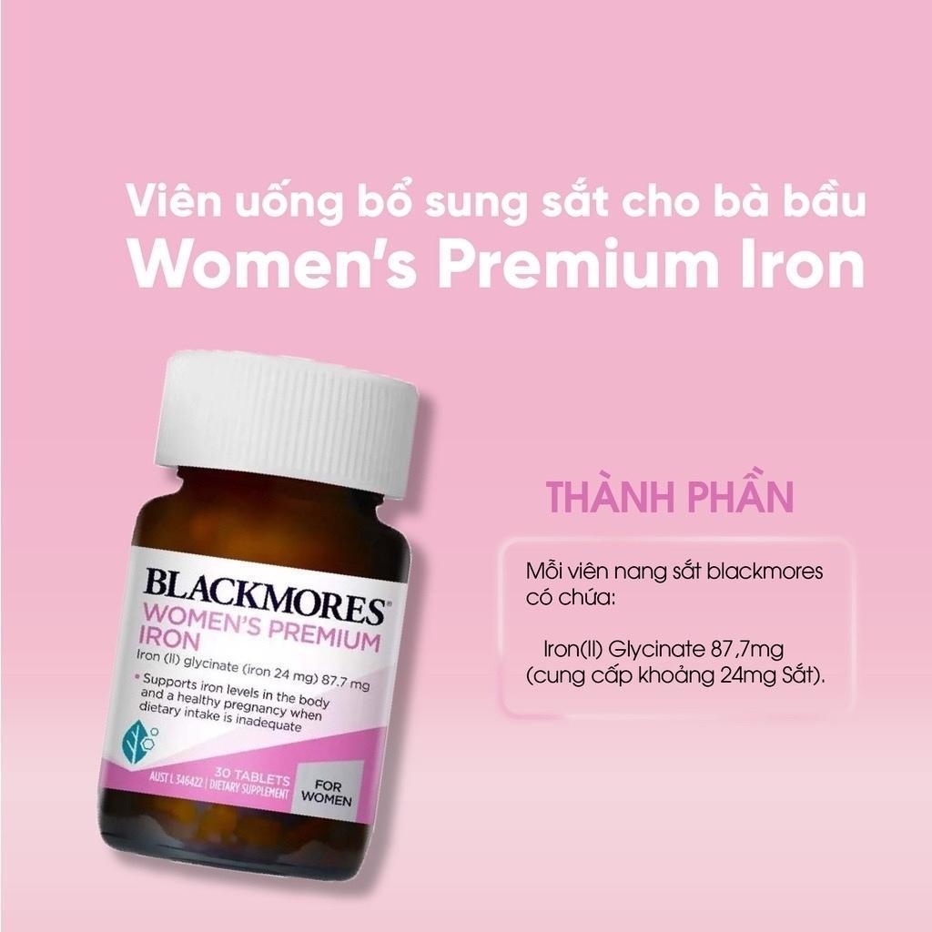 Viên uống bà bầu Blackmores Pregnancy Gold-úc