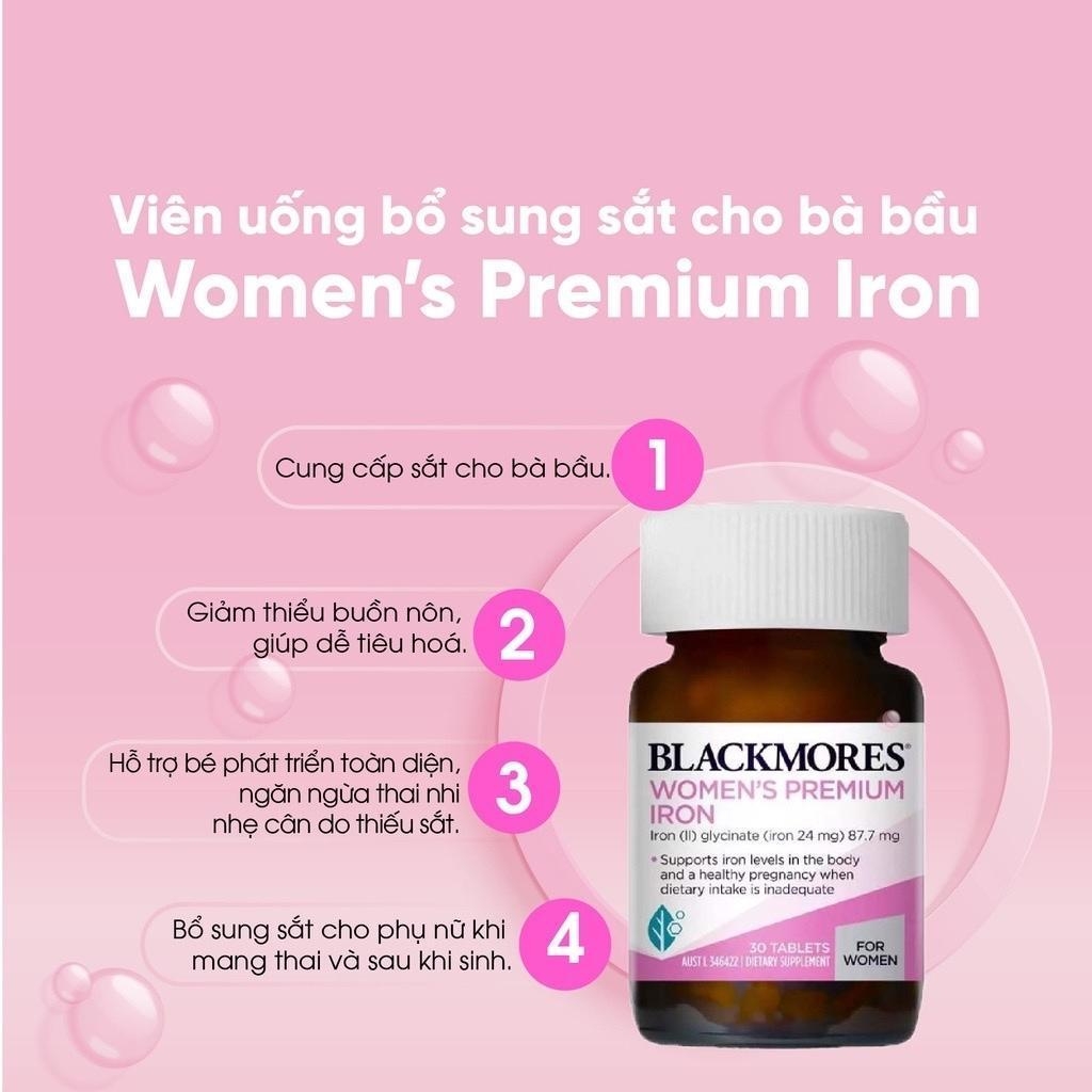 Viên uống bà bầu Blackmores Pregnancy Gold-úc