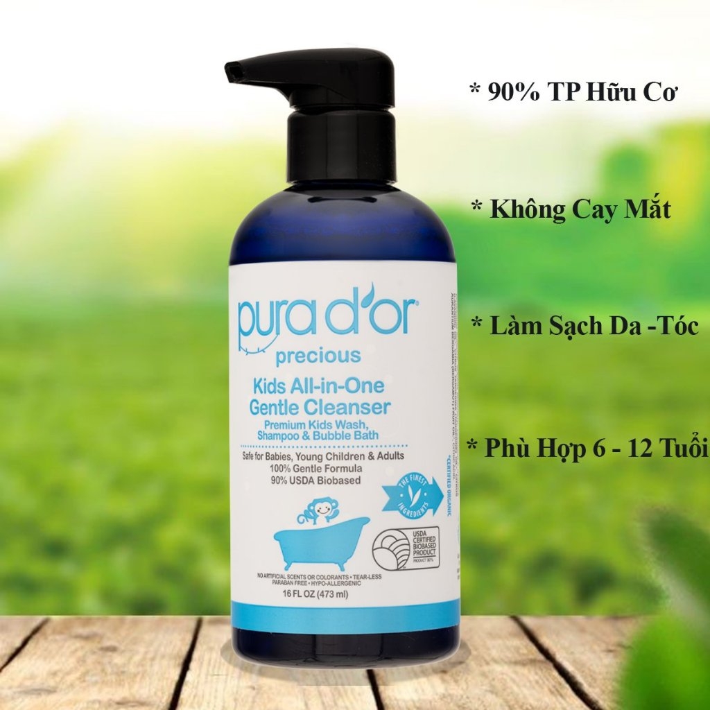 Sữa Tắm Gội All-in-One Baby Wash 473ML -mỹ
