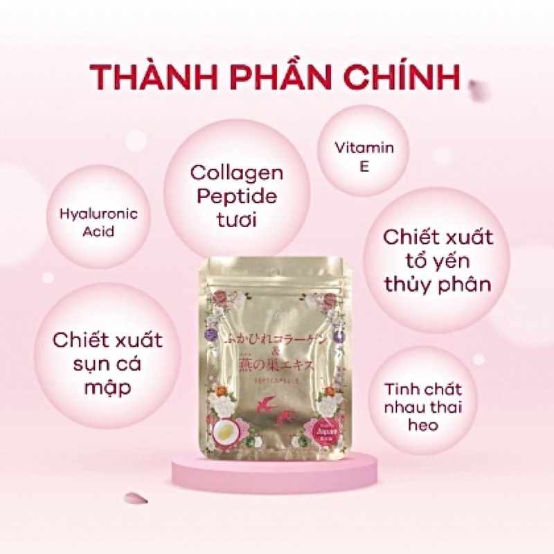 Viên uống Collagen tươi Nhật Bản