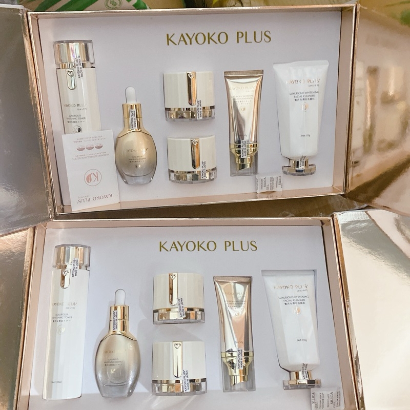 Bộ trị nám tàn nhang cao cấp - KAYOKO VÀNG Mẫu Mới 6SP-nhật