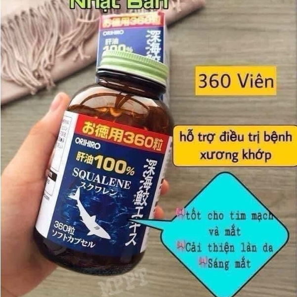 Viên Uống Sụn Vi Cá Mập Orihiro-nhật