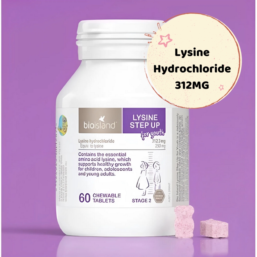 Lysine Bioisland tăng chiều cao ÚC - dạng viên