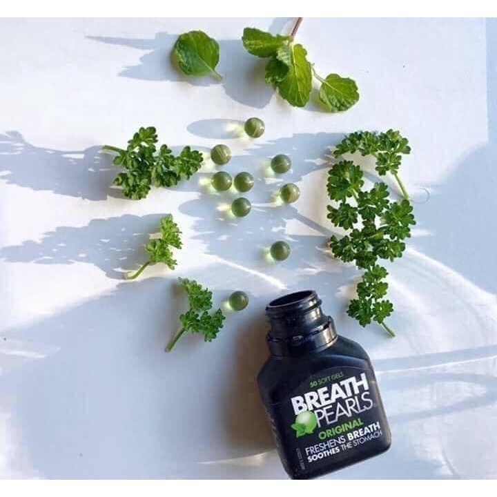 VIÊN UỐNG THƠM MIỆNG BREATH PEARLS-úc