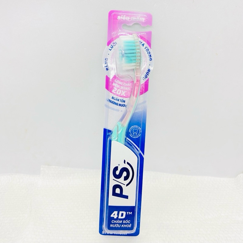 Bàn chải đánh răng P/S than bạc kháng khuẩn 99.9%