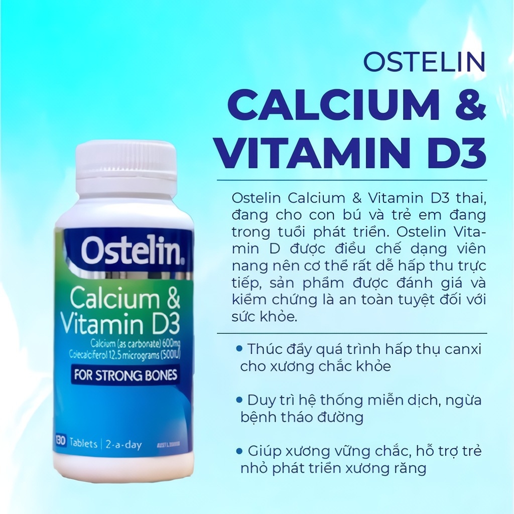 Ostelim vitamin D3-úc