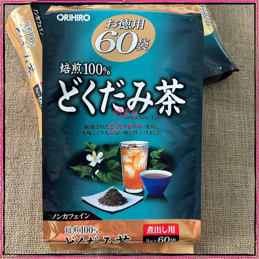 Trà thải độc diếp cá Orihiro 60 túi-nhât