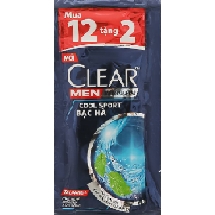 Dây gội Clear 10 gói x 6g
