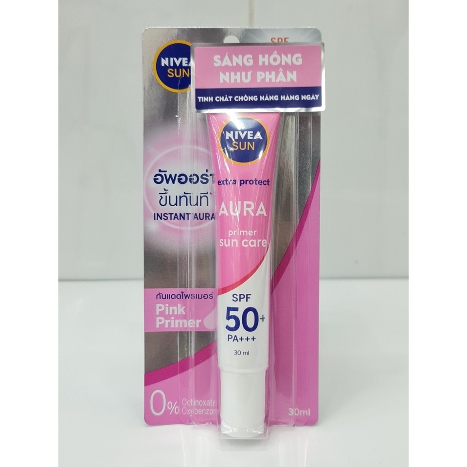 Kem Chống Nắng Extra Protect Aura Primer Sun Care Spf50+ PA+++ 30Ml