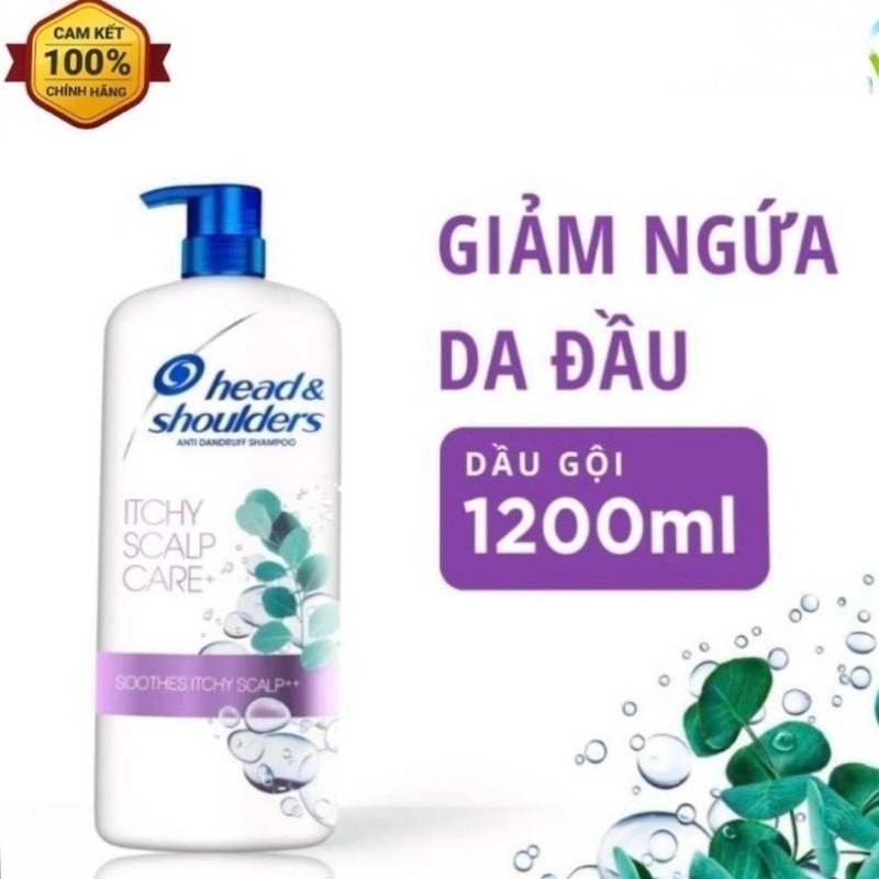 Dầu gội Sạch Gàu Head & Shoulders Bạc Hà Mát Lạnh/ Giảm Ngứa