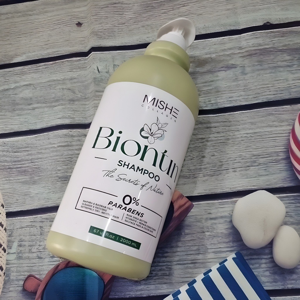 Gội Xả Mishe Collagen Biotin Dung Tích 2000mlx2 Bảo Vệ Da Đầu, Nuôi Dưỡng Tóc Hiệu Quả