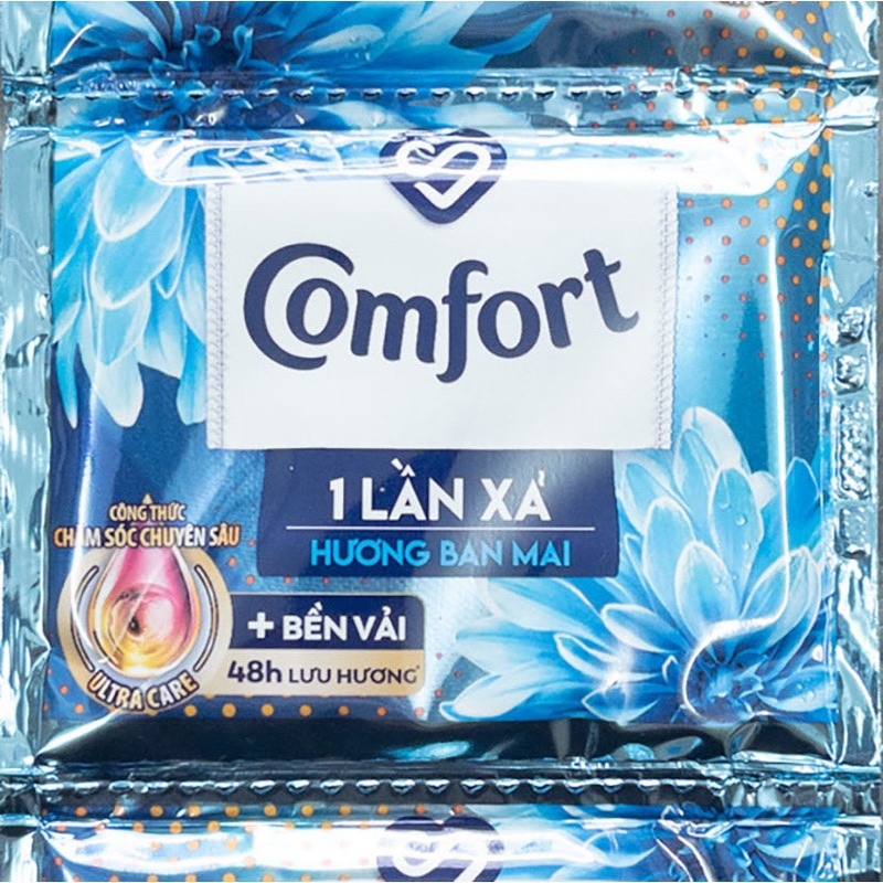 Dây 10 Gói Comfort Nước Xả Vải Nước Hoa Thiên Nhiên Gói 20ml
