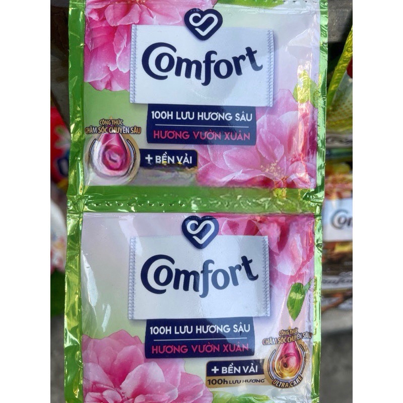 Dây 10 Gói Comfort Nước Xả Vải Nước Hoa Thiên Nhiên Gói 20ml