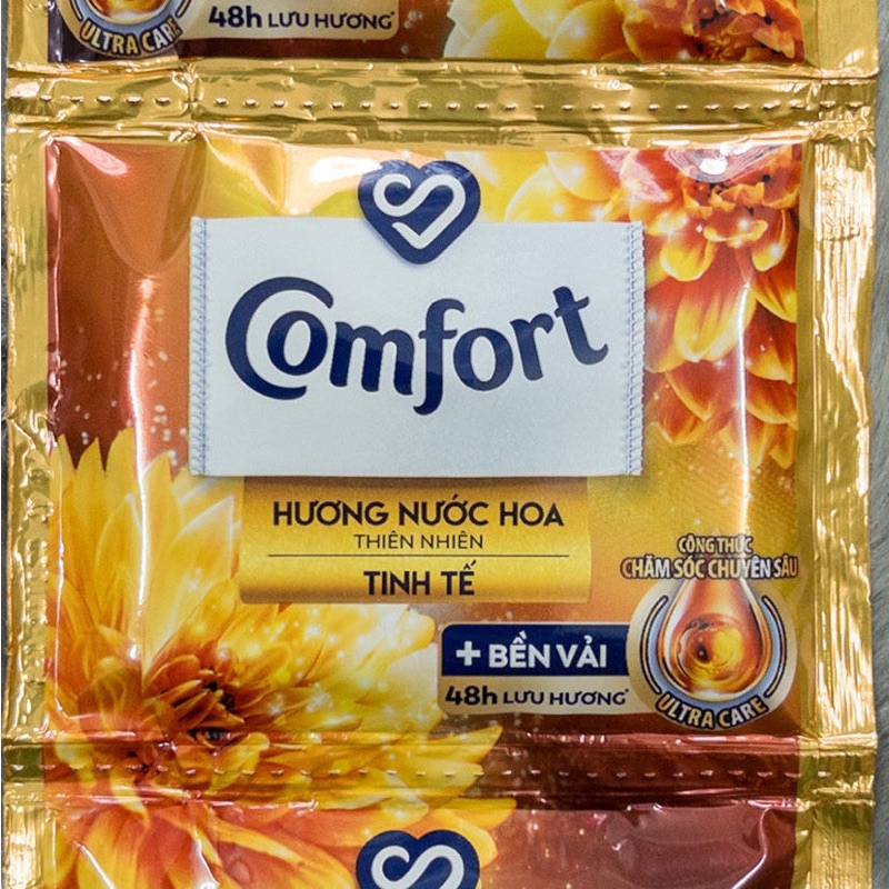 Dây 10 Gói Comfort Nước Xả Vải Nước Hoa Thiên Nhiên Gói 20ml