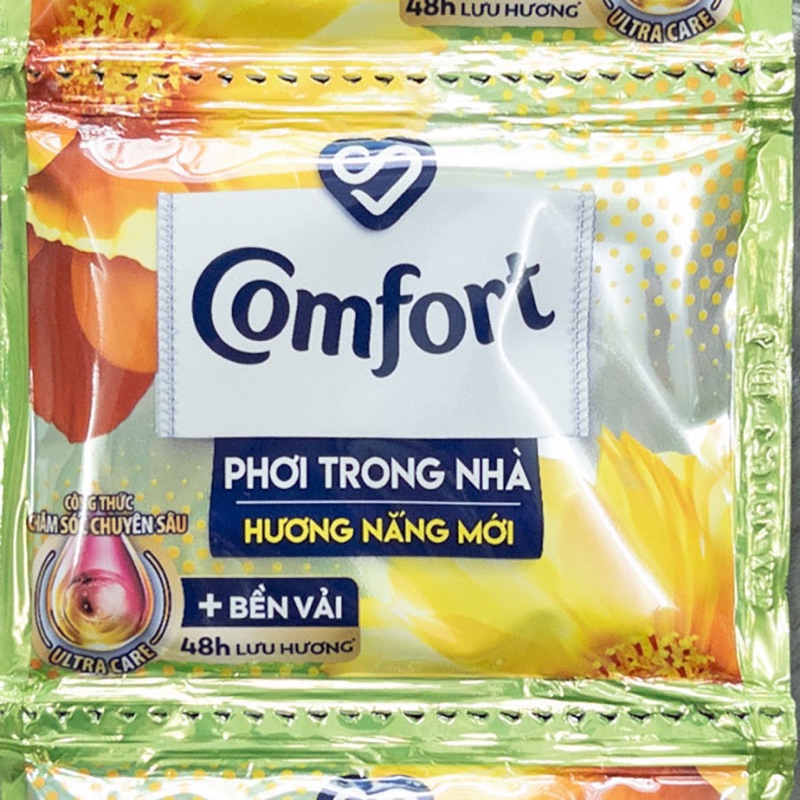Dây 10 Gói Comfort Nước Xả Vải Nước Hoa Thiên Nhiên Gói 20ml