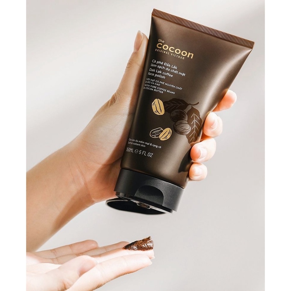 Tẩy Da Chết Toàn Thân Cocoon Cà Phê Đắk Lắk 200ml Dak Lak Coffee Body Polish