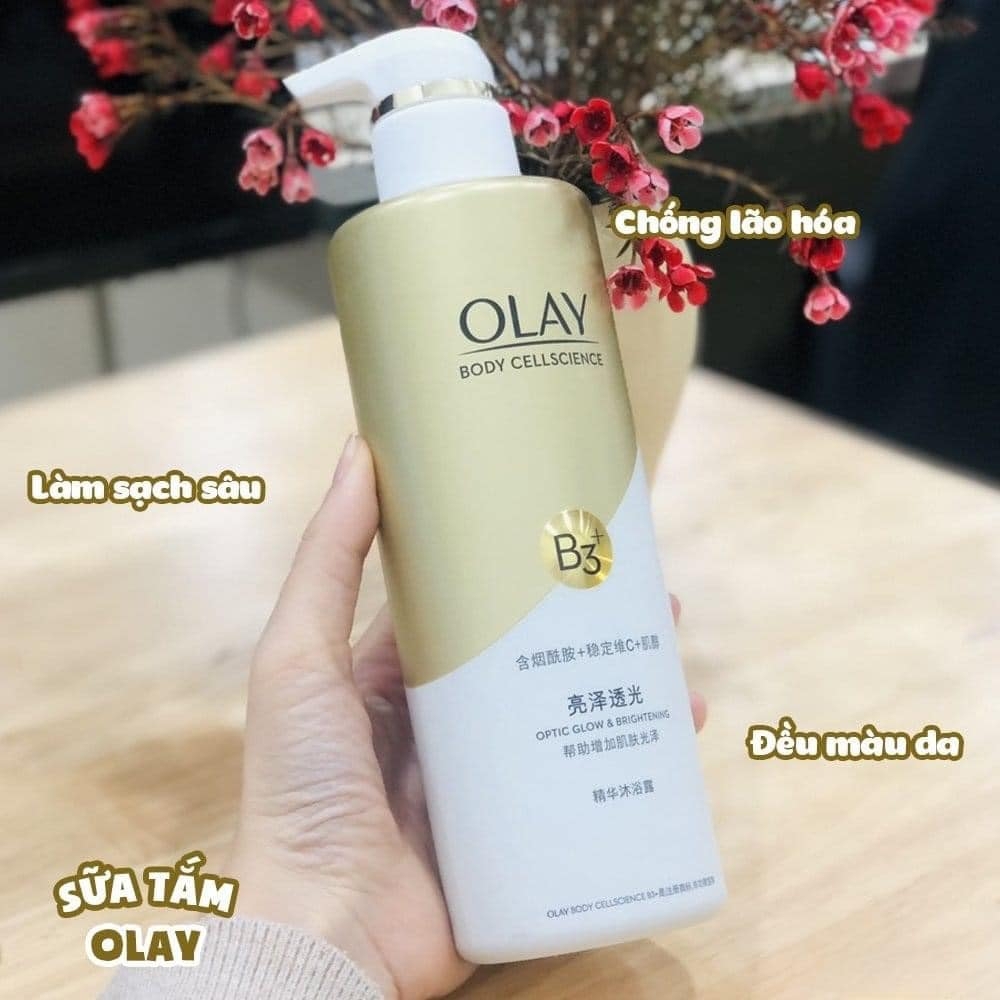 Sữa Tắm Trắng Da Olay B3 Vitamin C – Làm Sạch Da Từ Sâu Bên Trong